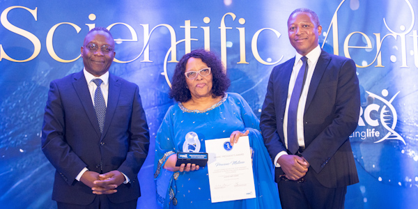 MRC President Lifetime Achievement for Precious Matsoso Director Health Regulatory Science Platform Wits Health Consortium 600x300